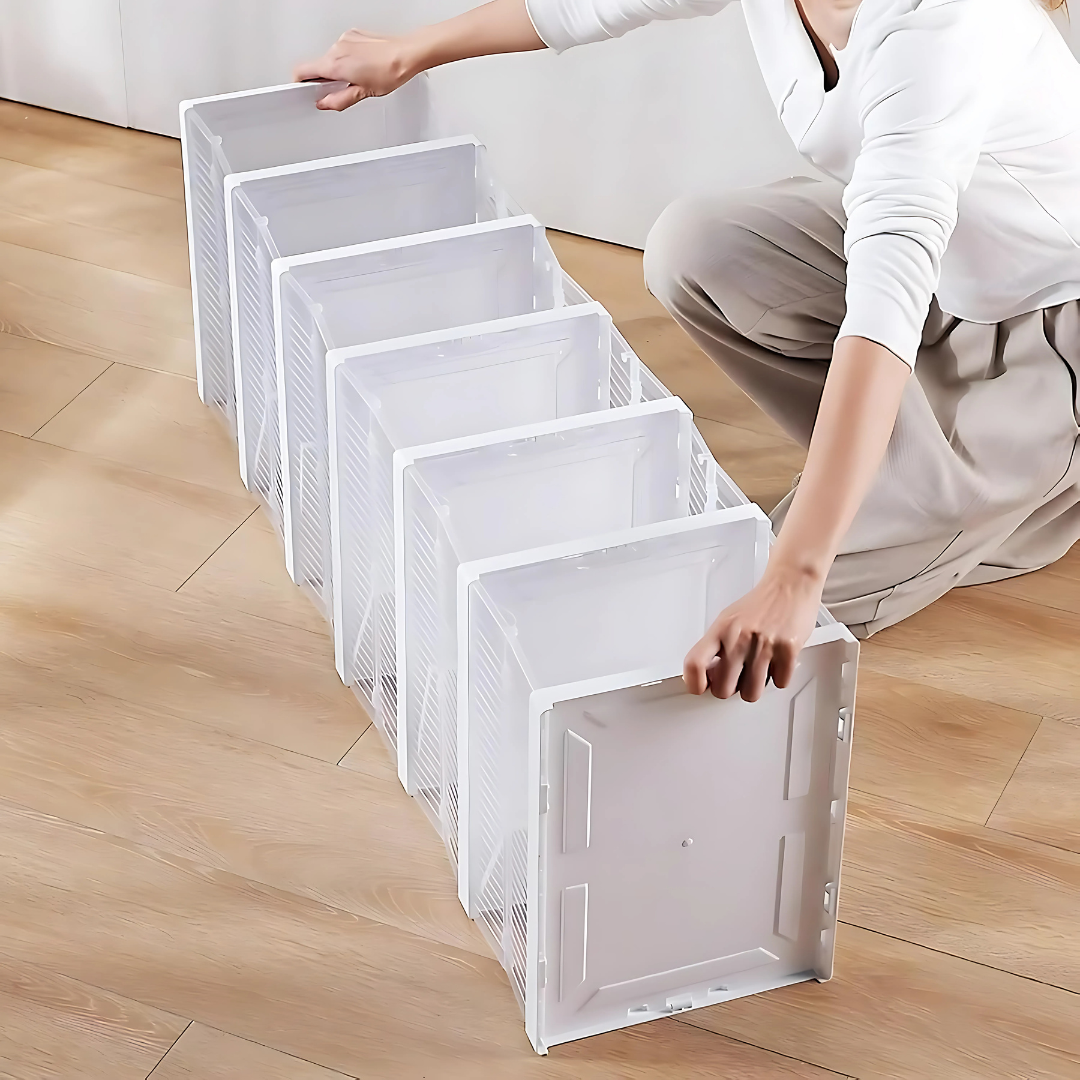 Sklopiva i providna kutija za stvari