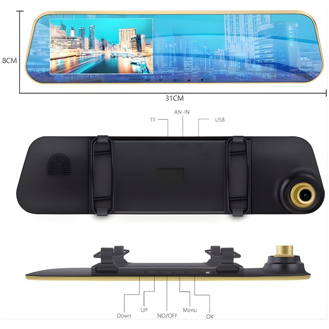 2U1 SMART RETROVIZOR KAMERA