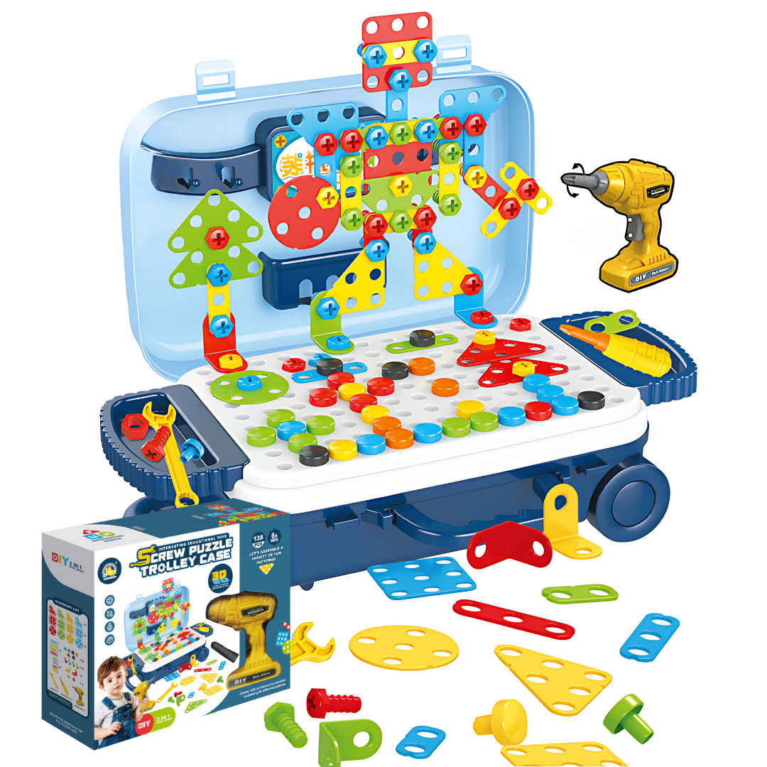 Kreativni Kofer 2u1 – Set za Male Majstore