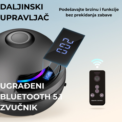 Električna Preskakalica sa Bluetooth Zvučnikom