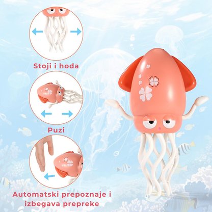 Interaktivna igračka hobotnica za decu