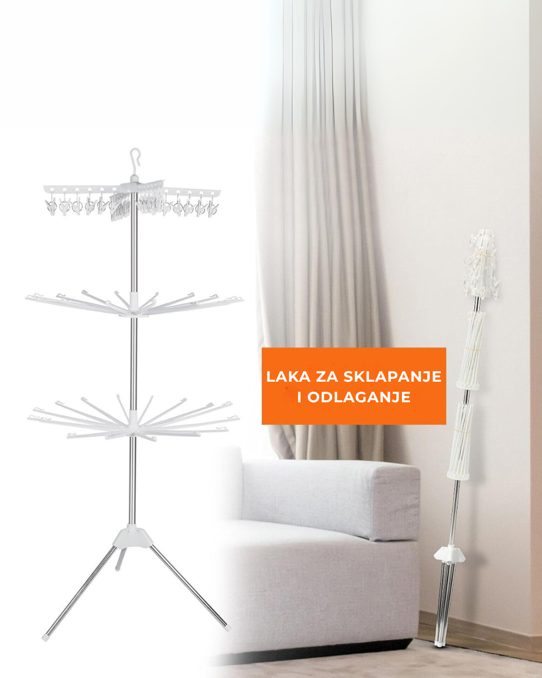 Sklopiva sušilica za veš