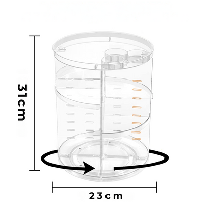 360° Rotirajući Organizator za Šminku