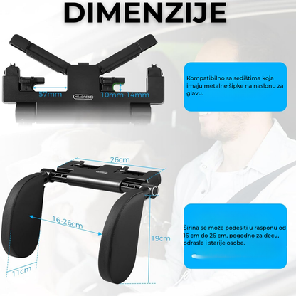 Jastuk za glavu i vrat za auto