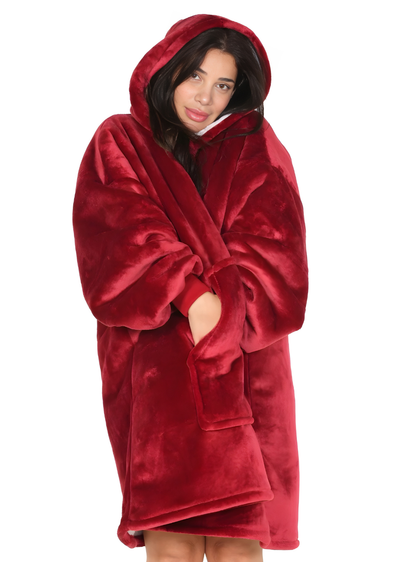 Hoodie Blanket Sa 2 Lica