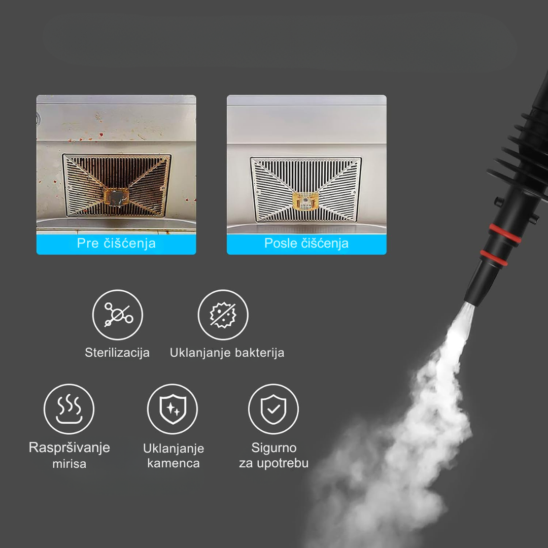 5 u 1 Ručni paročistač