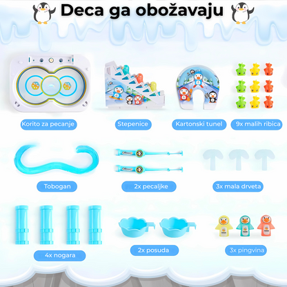 Pingvini ribolov i skijanje 2u1 