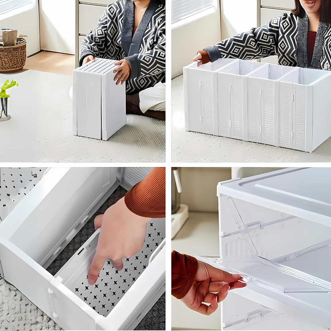 Sklopiva i providna kutija za stvari