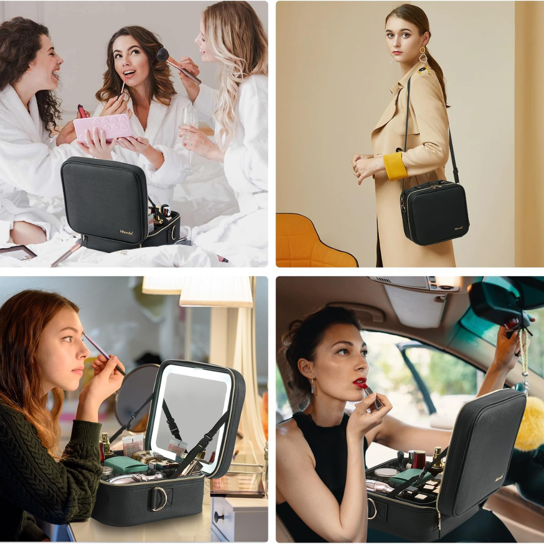 LED Kozmetička Torba sa Ogledalom