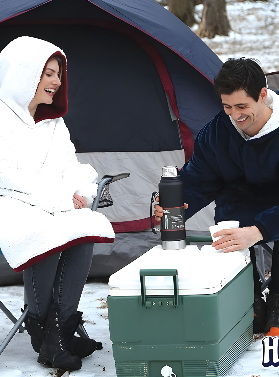 Hoodie Blanket Sa 2 Lica