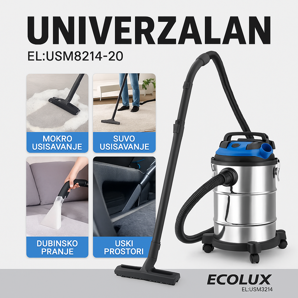 Eco Lux 3u1 usisivač